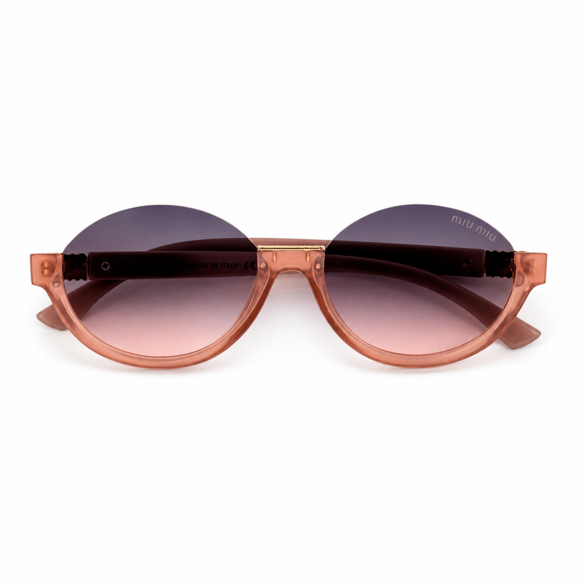 Luna PINK - Lunettes Rondes Dégradé™