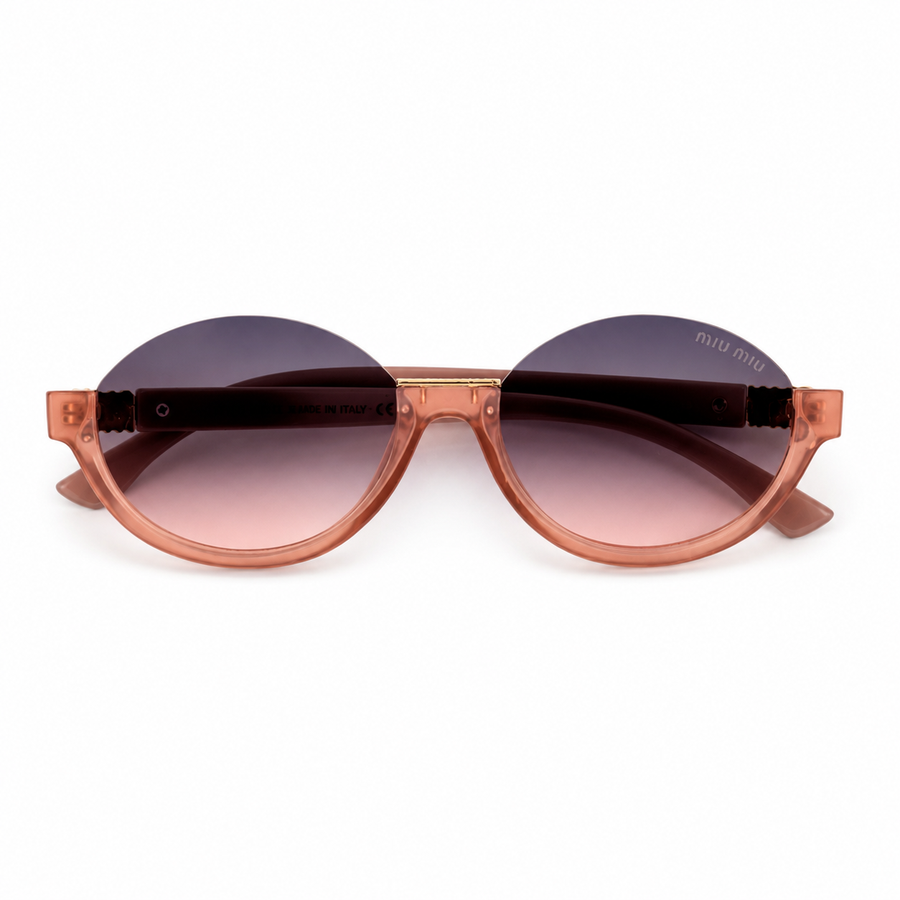 Luna PINK - Lunettes Rondes Dégradé™