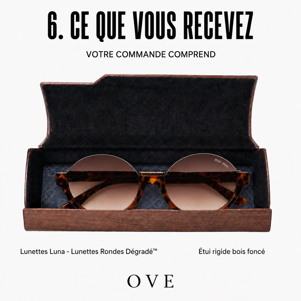 Luna - Lunettes Rondes Dégradé™