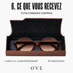 Luna - Lunettes Rondes Dégradé™