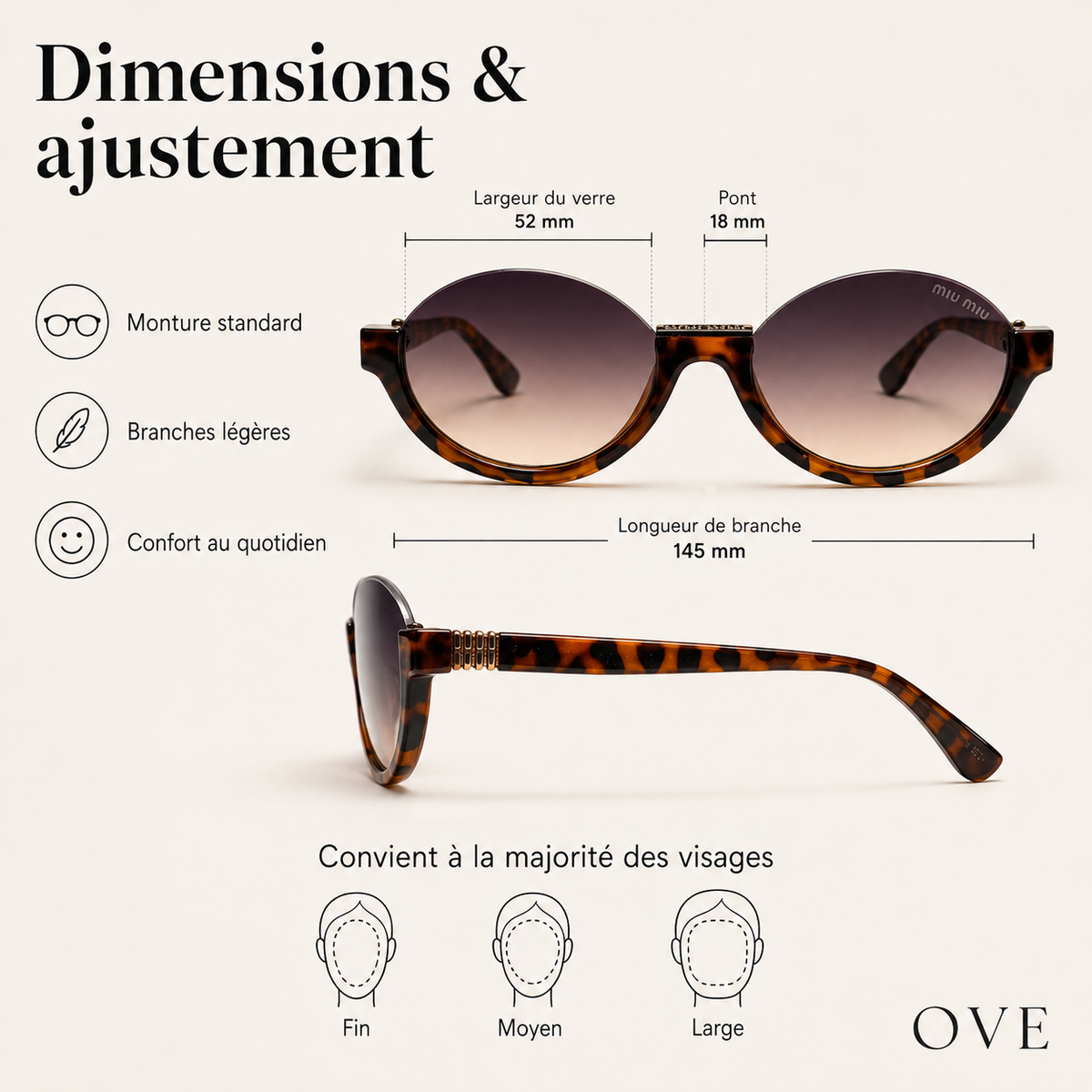 Luna - Lunettes Rondes Dégradé™