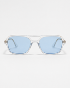 AZUR — Lunettes transparentes • verres bleu ciel