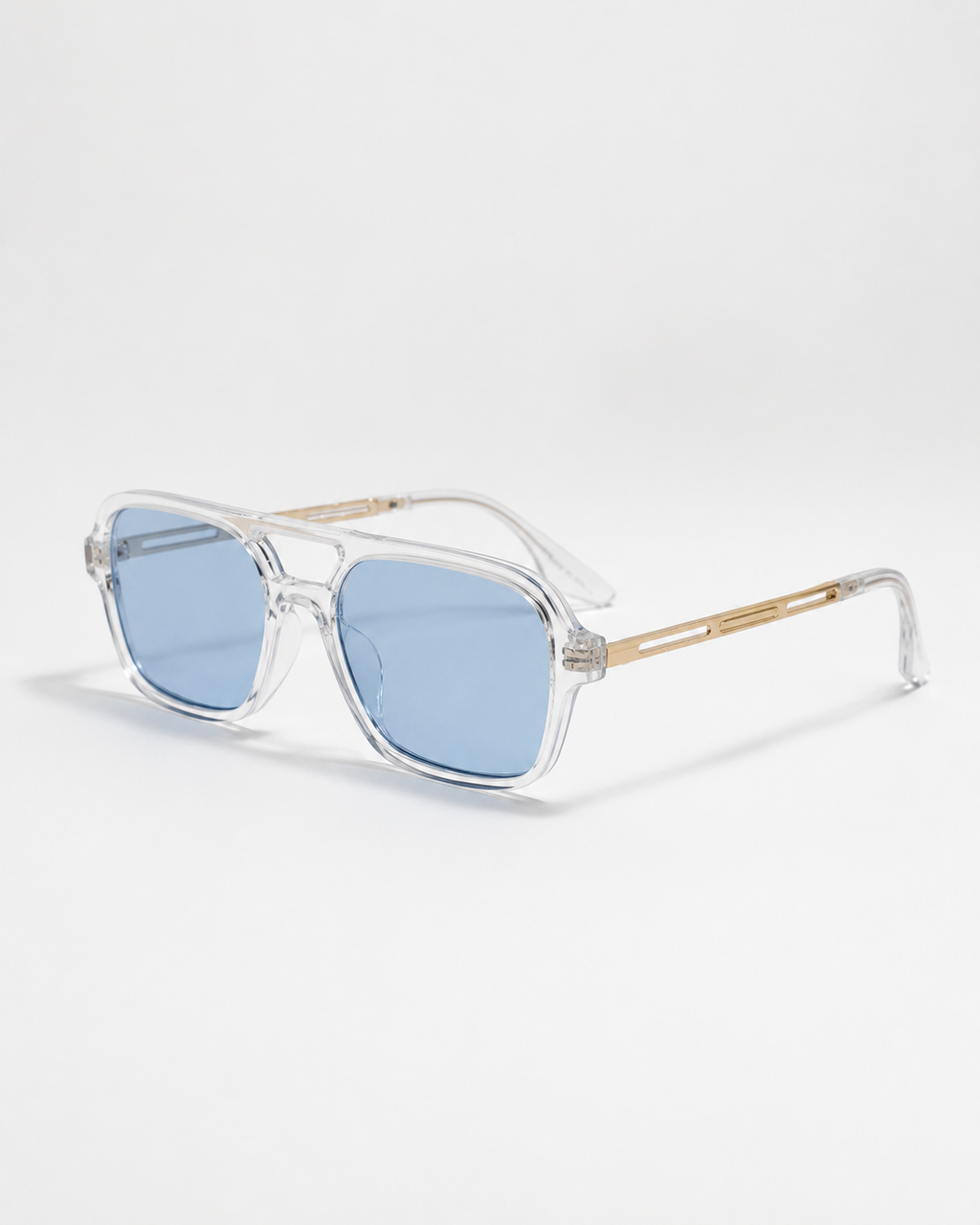 AZUR — Lunettes transparentes à verres bleu ciel