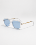 AZUR — Lunettes transparentes • verres bleu ciel