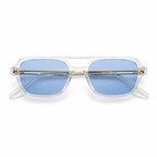AZUR — Lunettes transparentes • verres bleu ciel