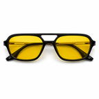 Solar Black - Monture noire • Verres jaunes
