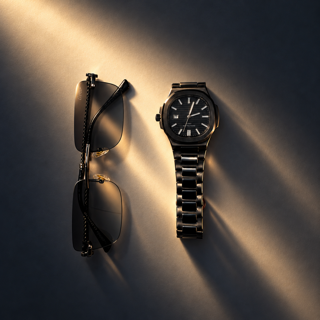 ONYX pack black watch and sunglasses hero image