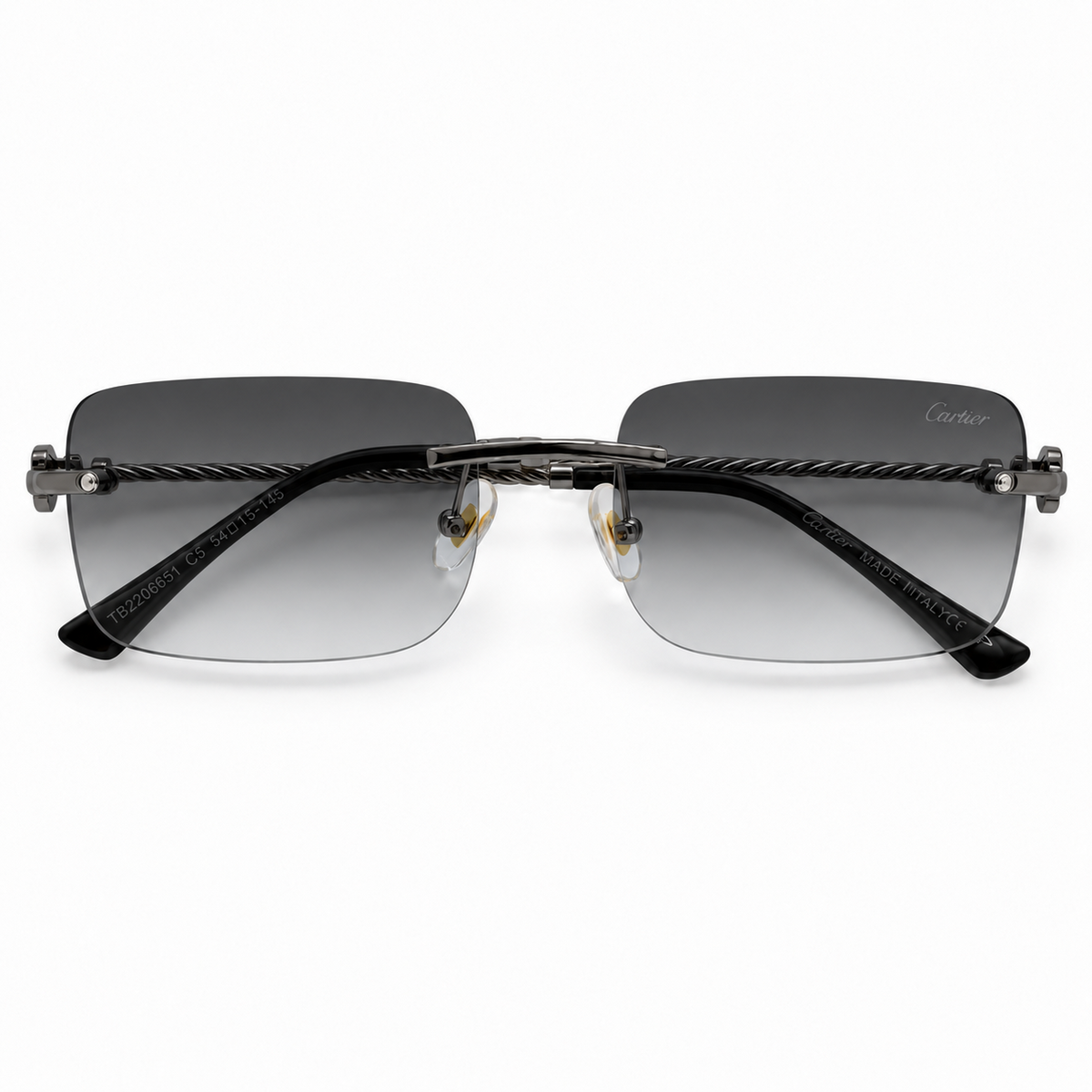 ONYX pack black sunglasses front view